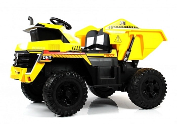 Детский электромобиль RiverToys K333AM (жёлтый)