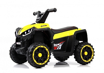 Детский электроквадроцикл RiverToys K004PX (желтый)