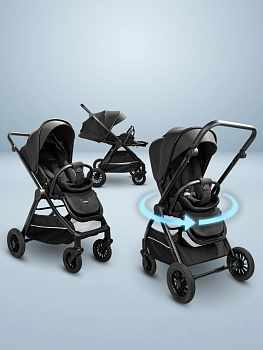 Прогулочная коляска Amarobaby Somnium (Черный)