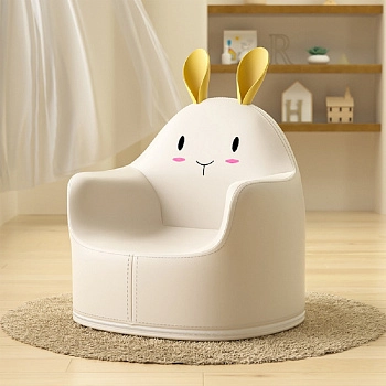 Кресло детское UNIX Kids Hare (White размер L)
