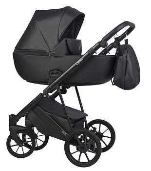 Коляска 2 в 1 RIKO BASIC LEON (04 Black (черный))
