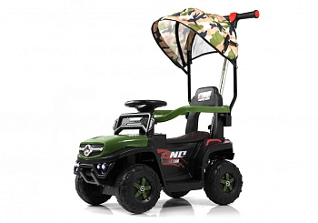 Детский электромобиль RiverToys G005GG (зеленый)