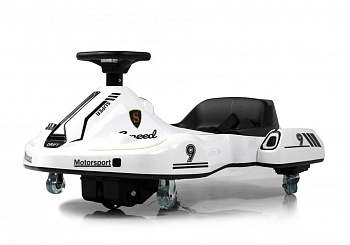 Детский электромобиль RiverToys K009PX (белый)