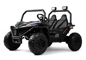 Детский электромобиль RiverToys P555PP (черный)