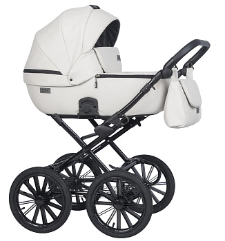 Коляска 2 в 1 RIKO BASIC MONTANA ECCO Prestige (11 White (белый))