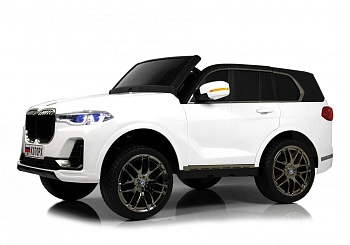 Детский электромобиль RiverToys K070PX (WHITE белый)