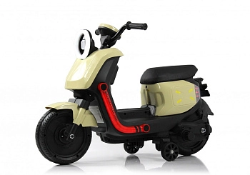 Детский электромобиль RiverToys G888GG (молочный)