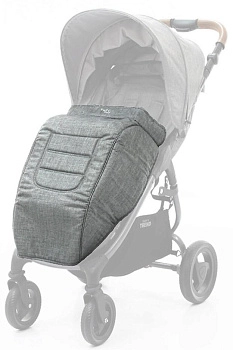Накидка на ножки Valco baby Boot Cover для Snap Duo Trend (Grey Marle)