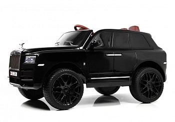 Детский электромобиль RiverToys K111PX (черный глянец)