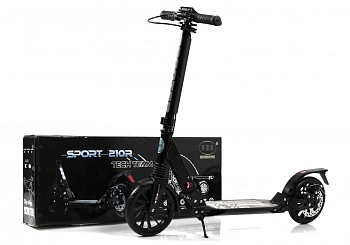 Детский самокат RiverToys HB-A7 (черный)