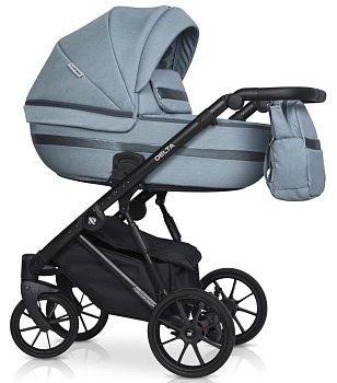 Коляска 3 в 1 RIKO BASIC DELTA (02 Ocean (бирюзовый))
