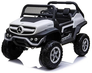 Детский электромобиль RiverToys Mercedes-Benz Unimog Concept P555BP (Белый)