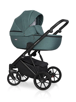 Коляска 3 в 1 RIKO BASIC MONTANA (06 изумруд)