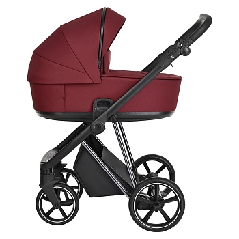 Коляска 3 в 1 Roan Sol Luxury (Porto/Nikiel/руч.Черный)