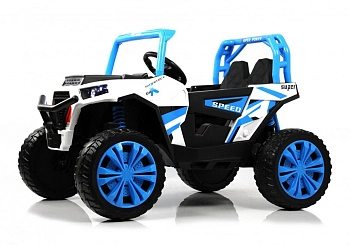 Детский электромобиль RiverToys F888FF-A 4WD (синий)
