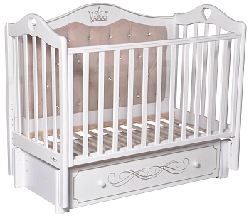 Детская кроватка Oliver Domenica Elegance Premium (белый)