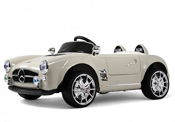 Детский электромобиль RiverToys C555MC (белый)