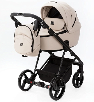 Детская коляска Adamex Blanc Deluxe 3 в 1