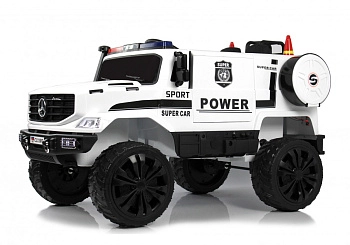 Детский электромобиль RiverToys C333MC (белый)