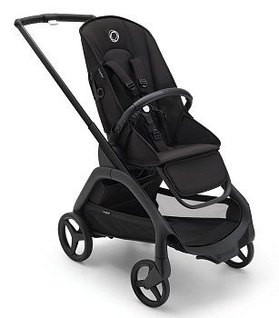 Прогулочная коляска Bugaboo Dragonfly без капюшона (Black/Midnight Black)
