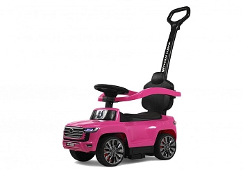 Детский толокар RiverToys Toyota Land Cruiser 300 Z002ZZ-C (розовый)