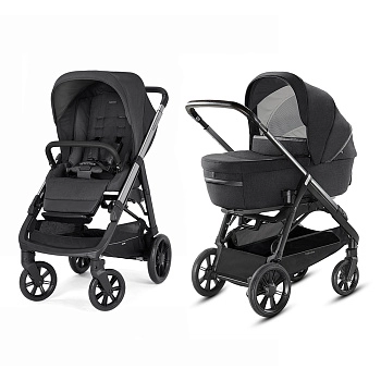 (не использовать)Коляска 2 в 1 Inglesina Aptica System Duo (Mystic Black/Black)