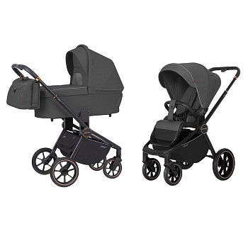 Коляска 2 в 1 Carrello Epica CRL-8510/1 (Iron Grey)