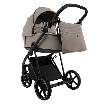 Коляска 2 в 1 Roan Sol (Hazel/Black/руч.Black)