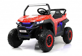 Детский электромобиль RiverToys T777TT 4WD (красный Spider)