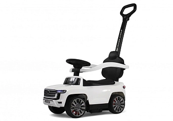 Детский толокар RiverToys Toyota Land Cruiser 300 Z002ZZ-C (белый)