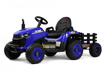 Детский электромобиль RiverToys K111KK (синий)