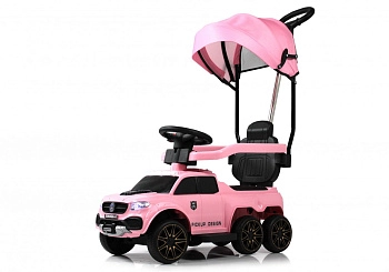 Детский электромобиль RiverToys G008GG-A (розовый)