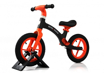 Детский беговел RiverToys HB-001 (черный)