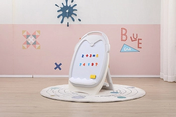 Развивающий детский мольберт UNIX Kids (Grey)