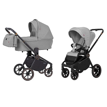 Коляска 2 в 1 Carrello Epica CRL-8510/1 (Silver Grey)
