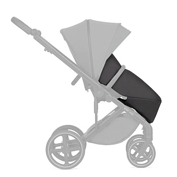 Накидка на ножки в сидение ANEX  Mev, Eli, Flo, Modu ((rf-01) dark gray)