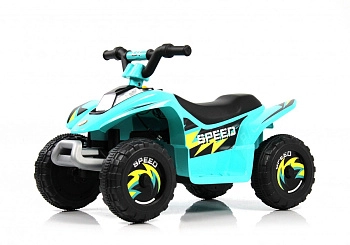 Детский электроквадроцикл RiverToys H001HH (синий)