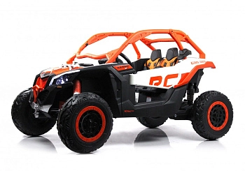 Детский электромобиль RiverToys BRP Can-Am Maverick Y111YY (оранжевый)