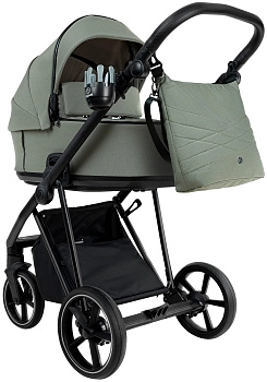 Коляска 2 в 1 Roan Sol (Sage Green/Black/руч.Black)