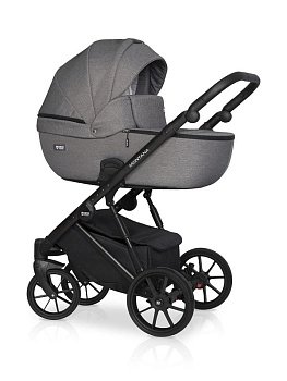 Коляска 3 в 1 RIKO BASIC MONTANA (04 графит)