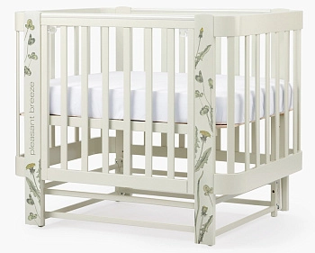 Детская кроватка-трансформер Happy baby Mommy Love в комплекте с расширением 160х70