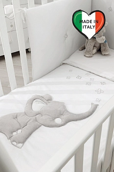 Комплект постельного белья Erbesi Elly (3 предмета) (Белый)