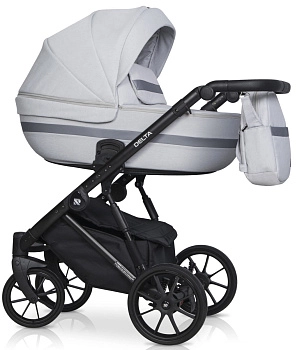 Коляска 3 в 1 RIKO BASIC DELTA (01 Grey Fox (серый))