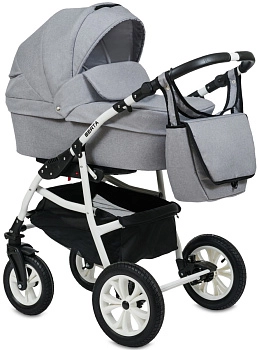Коляска 2в1 Alis BERTA (св.серый)
