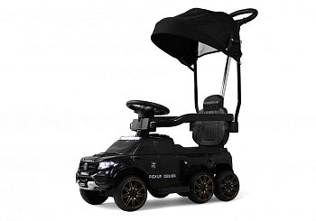 Детский электромобиль RiverToys G008GG-A (черный)