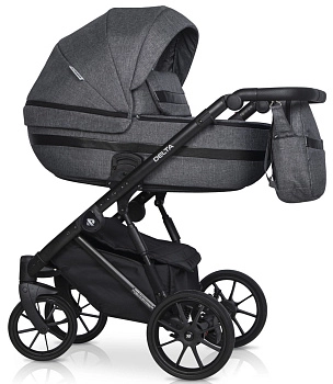 Коляска 3 в 1 RIKO BASIC DELTA (05 Carbon (темно-серый))