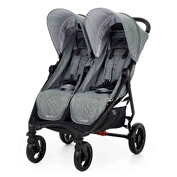 Прогулочная коляска для двойни Valco baby Slim Twin Tailormade (Grey Marle)