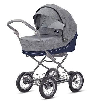 Коляска 2 в 1 Inglesina Sofia Ergobike Slate (Antigua Blue)