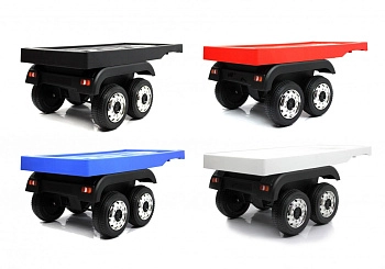 Прицеп RiverToys для Mercedes-Benz Actros 4WD HL358 (WHITE белый)