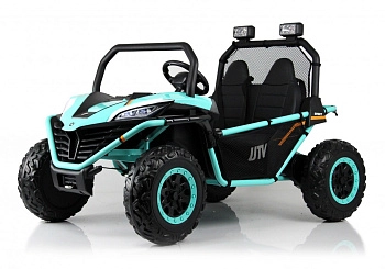 Детский электромобиль RiverToys P555PP (светло-зеленый)